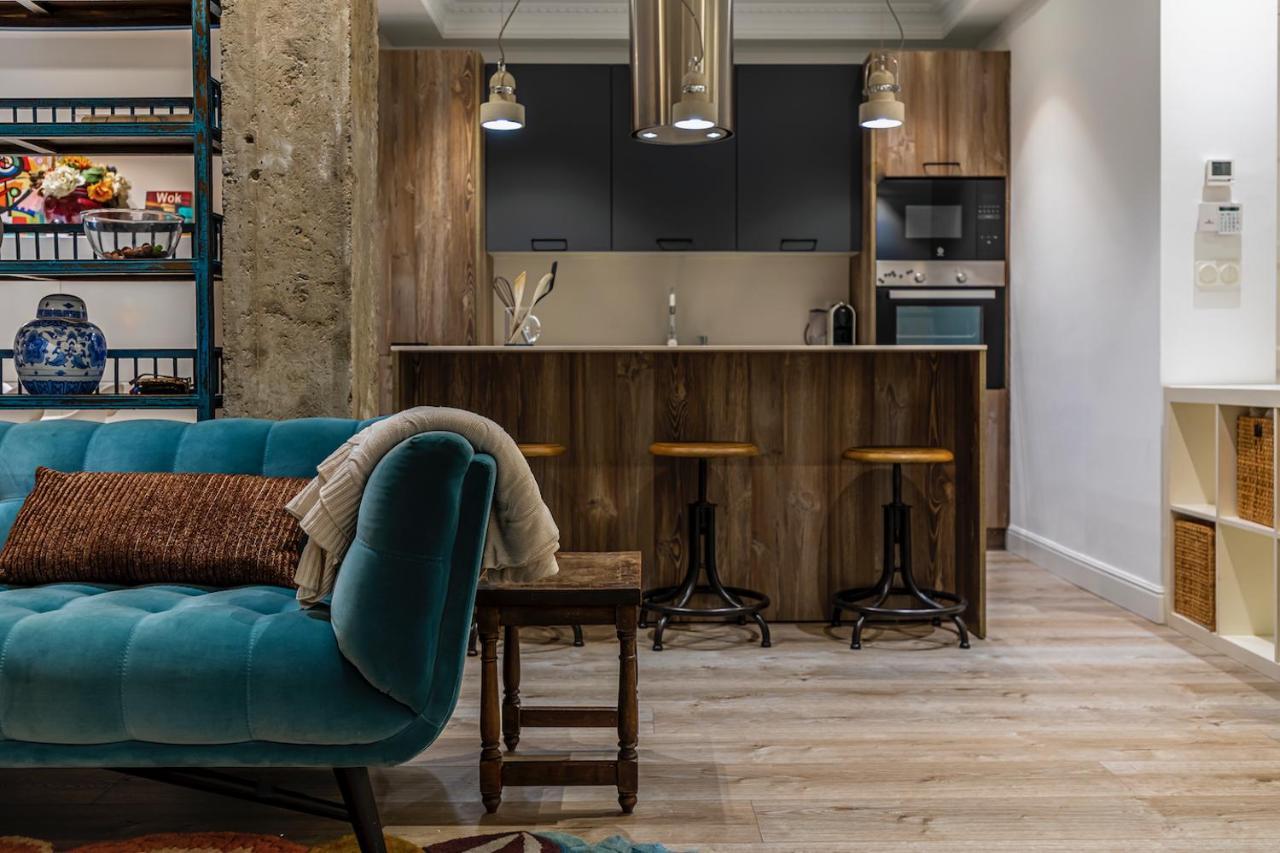 110 M2 Central Apartment In Abando Close To Guggenheim With Parking Bilbao Eksteriør bilde