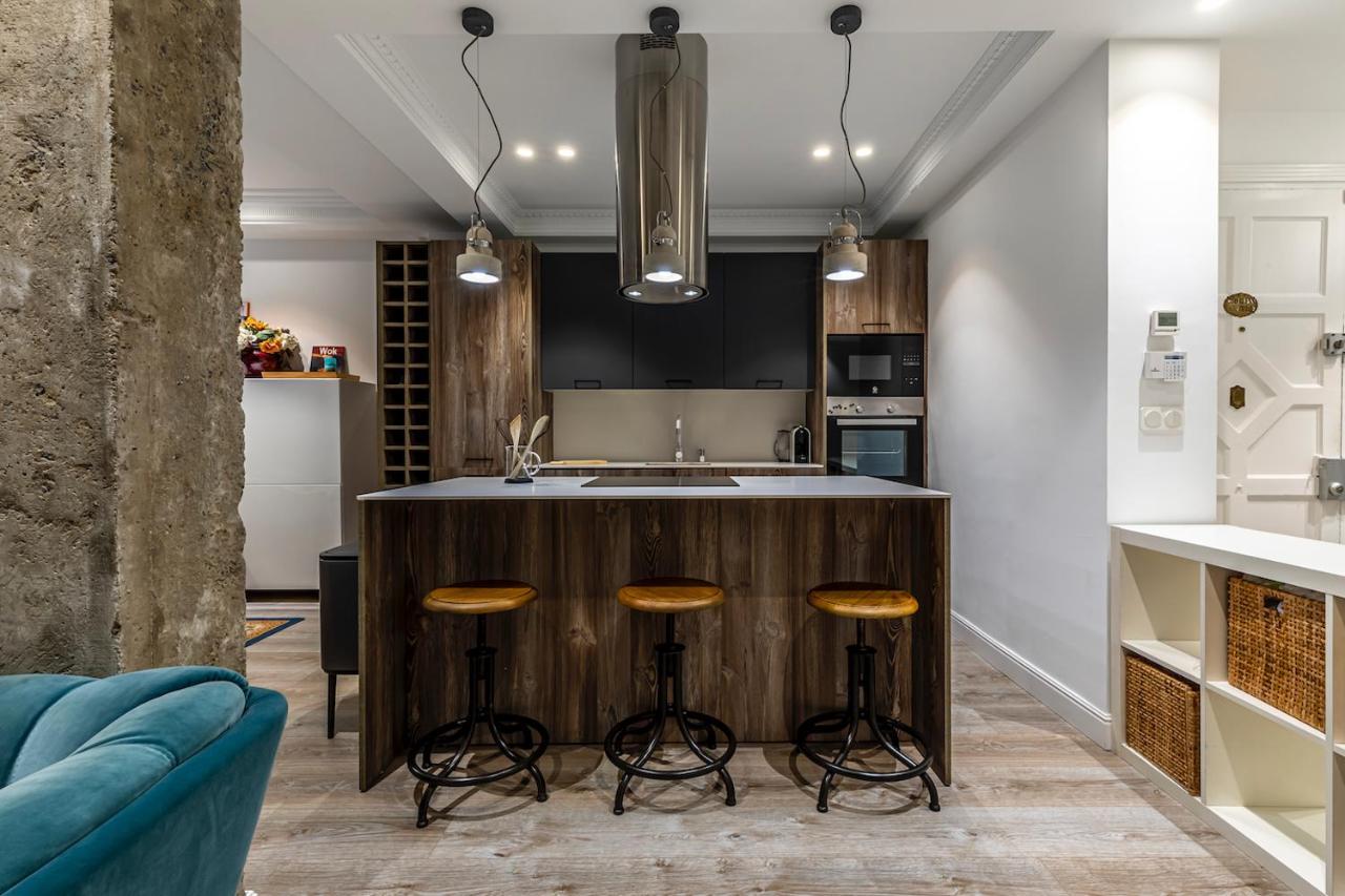110 M2 Central Apartment In Abando Close To Guggenheim With Parking Bilbao Eksteriør bilde